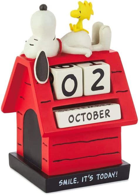 Snoopy And Woodstock Perpetual Calendar